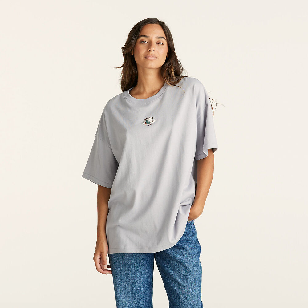 Visions Boxy Slouch Tee Dirty Purple | T-SHIRTS | Wrangler